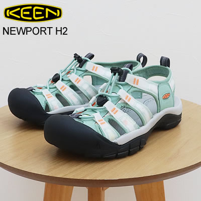 KEEN キーン ウィメンズ NEWPORT H2 ニューポート エイチツー Granite Green/Terrazzo グラナイト グリーン/テラッゾ アウトドア フェス 靴 サンダル シューズ スニーカー レディース 【返品交換送料無料】