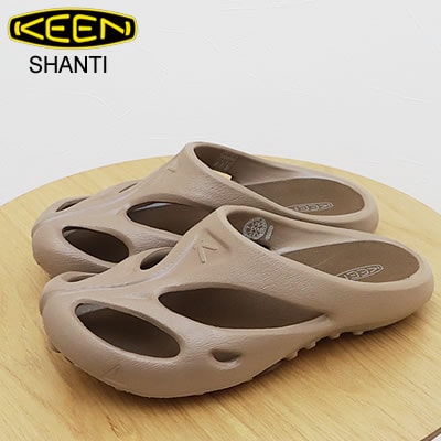 KEEN キーン ウィメンズ SHANTI シャンティ サンダル Dark Mocha ダーク モカ 靴 シューズ アウトドア キャンプ コンフォート レディース 抗菌防臭加工 【返品交換送料無料】