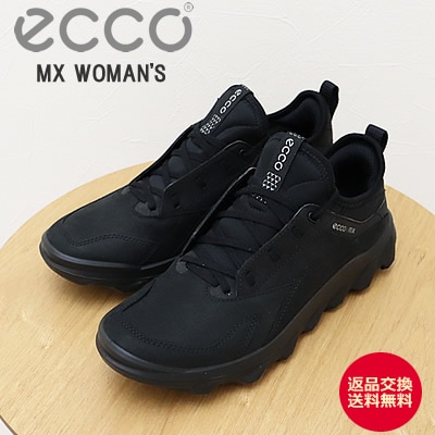 ECCO エコー MX WOMAN'S エムエックス ウィメンズ BLACK ブラック 靴 スニーカー シューズ レディース 【返品交換送料無料】