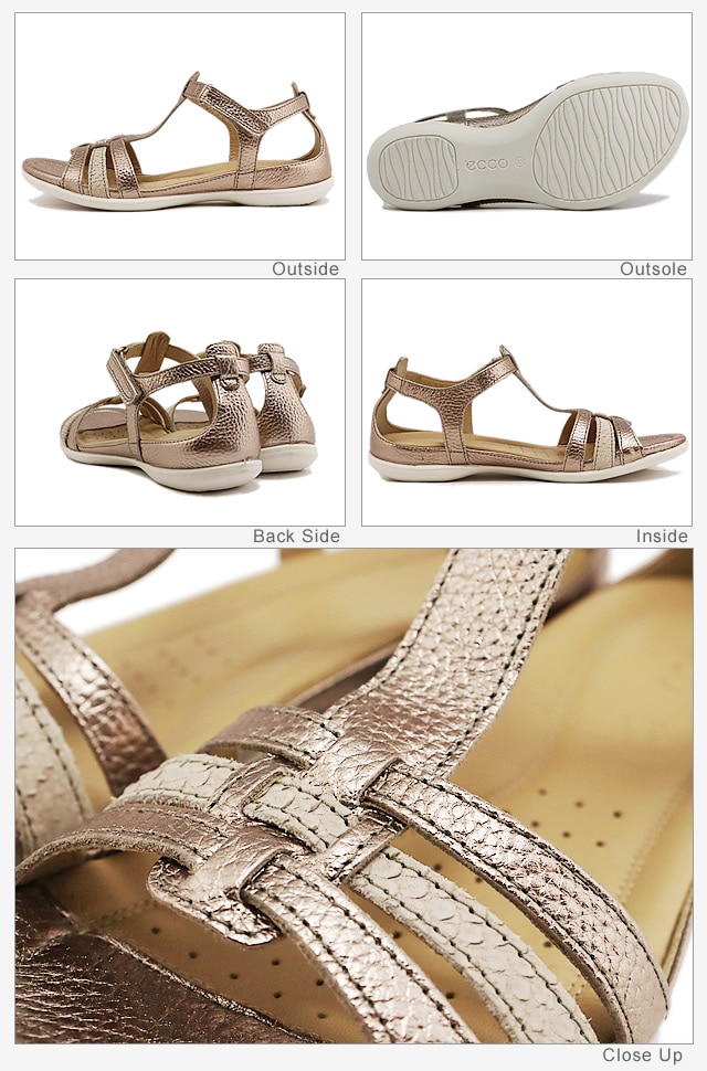 ★美品★新品eccoエコーストップサンダル39 24.5cmシルバー ベルト付 ☆美品☆新品eccoエコーストップサンダル39 24.5cmシルバー