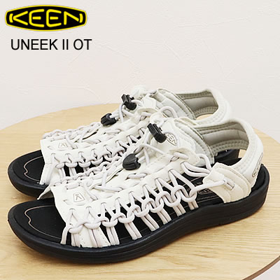 KEEN キーン ウィメンズ UNEEK II OT ユニーク ツー オーティー Silver Birch/Black シルバー バーチ/ブラック サンダル 靴 スニーカー シューズ アウトドア キャンプ コンフォート レディース 【返品交換送料無料】