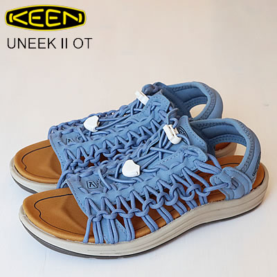KEEN キーン ウィメンズ UNEEK II OT ユニーク ツー オーティー Coronet Blue/Plaza Taupe コロネット ブルー/プラザトープ サンダル 靴 スニーカー シューズ アウトドア キャンプ コンフォート レディース 【返品交換送料無料】