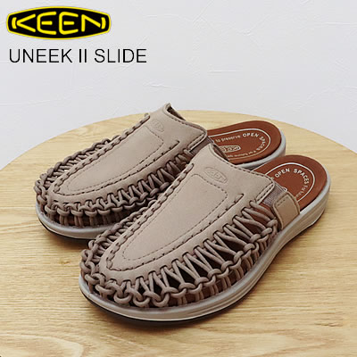 KEEN キーン ウィメンズ UNEEK II SLIDE ユニーク ツー スライド ユニーク Timberwolf/Plaza Taupe ティンバーウルフ/プラザトープ サンダル 靴 スニーカー シューズ アウトドア キャンプ コンフォート レディース 【返品交換送料無料】