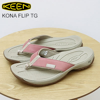 KEEN キーン ウィメンズ KONA FLIP TG コナ フリップ ティージー Nostalgia Rose/Plaza Taupe ノスタルジアローズ/プラザトープ 鼻緒 ビーチ サンダル スニーカー シューズ アウトドア キャンプ コンフォート レディース 【返品交換送料無料】