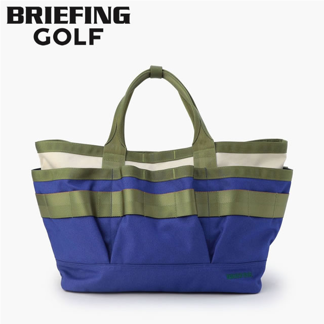 【即納】BRIEFING GOLF ブリーフィング ゴルフ TOOL TOTE WL ツールトート ウッドランド BLUE×IVORY メンズ レディース 【正規取扱店】ルフエ ruffue