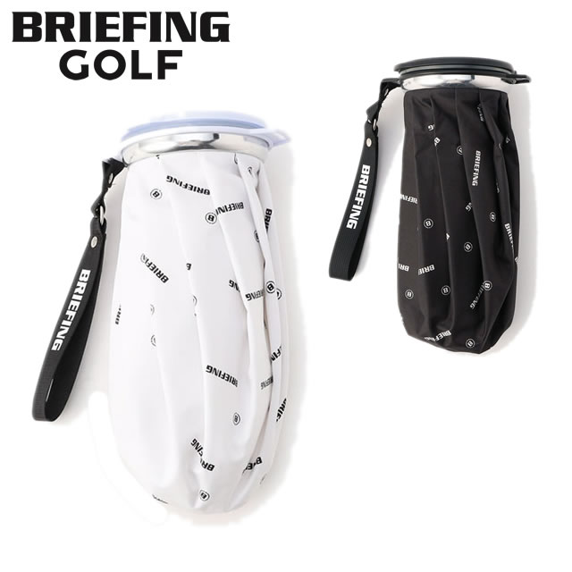 【即納】BRIEFING GOLF ブリーフィング ゴルフ モノグラム アイス パック MONOGRAM ICE PACK ホワイト ブラック氷嚢 氷のう 保冷バッグメンズ レディース　【正規取扱店】ルフエ ruffue