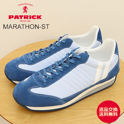 PATRICK �ѥȥ�å� MARATHON-ST �ޥ饽�󡦥��ȥ饤�� BLUE �֥롼 �� ���ˡ����� ���塼�� �����ʸ�����̵����