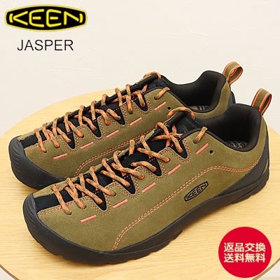 KEEN ������ ��� JASPER ���㥹�ѡ� Dark Olive/Scarlet Ibis ���������꡼��/��������åȥ����ӥ� �� ���ˡ����� ���塼�� �����ȥɥ� �ե��� TOKYO HEMP CONNECTION*THC �����ʸ�����̵����