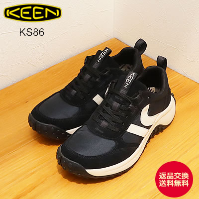 KEEN キーン ウィメンズ KS86 ケーエス エイティーシックス Black/Birch ブラック/バーチ 靴 スニーカー シューズ トレイル ランニング アウトドア レディース 【返品交換送料無料】