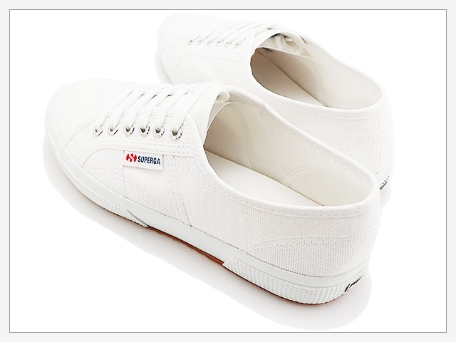 SUPERGA☆スペルガ 2750 COTU CLASSIC ホワイト 2750 コットンクラシック｜COTU CLASSIC（TOTAL WHITE