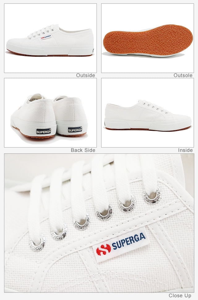 SUPERGA スペルガ 2750 COTU CLASSIC コットンクラシック WHITE