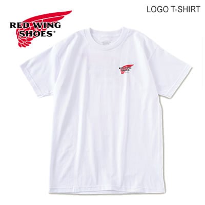 RED WING レッドウィング Logo T-shirt ロゴTシャツ WHITE ホワイト MADE IN USA アメカジ