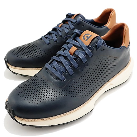 COLE HAAN コールハーン GRANDPRO Ashland Laser Prf グランドプロ アッシュランド レーザー パーフ ネイビーブレザー/アイボリー メンズ 返品交換送料無料 000000003678_1_BHBNEdu.jpg
