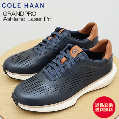 未使用　レア　34×LIVRE 限定カラー　 バランサー　ゴールドネイビー コール ハーン COLE HAAN ゼログランド タイドトレック mens
