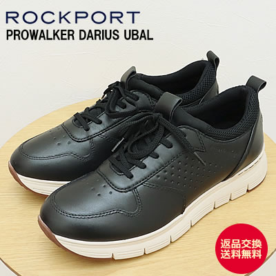 ROCKPORT ロックポート PROWALKER DARIUS UBAL プロウォーカー ダリアス ウーバル RPL-ML0040W BLACK/CREAM MS ブラック/クリームMS ウォーキングシューズ スニーカー カウレザー メンズ 【返品交換送料無料】