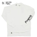 30%OFF¨ǼPenguin by Munsingwear ڥ󥮥 Х ޥ󥷥󥰥 STRETCH LONG SLEEVE MOCK NECK ȥå 󥰥꡼ åͥå WHITE ۥ磻  T 谷Ź