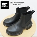 SOREL  ǥ ONA AVE CHELSEA BOOT WP ̥ ٥˥塼 ֡ ץ롼 BLACK ֥å  塼 ɿ ʸ̵