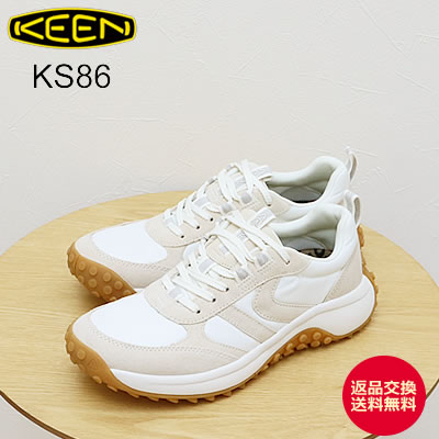 KEEN キーン ウィメンズ KS86 ケーエス エイティーシックス Birch/Star White バーチ/スターホワイト 靴 スニーカー シューズ トレイル ランニング アウトドア レディース 【返品交換送料無料】
