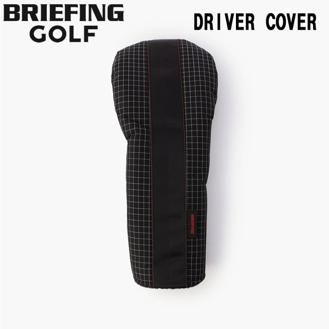 【即納】BRIEFING GOLF ブリーフィング ゴルフ DRIVER COVER RS ドライバーカバー レンシュポルト BLACK ブラック メンズ レディース 【正規取扱店】ルフエ ruffue
