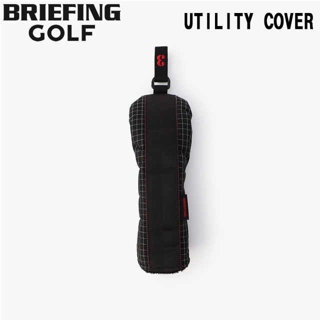 【即納】BRIEFING GOLF ブリーフィング ゴルフ UTILITY COVER RS ユーティリティ カバー レンシュポルト BLACK ブラック メンズ レディース　【正規取扱店】ルフエ ruffue