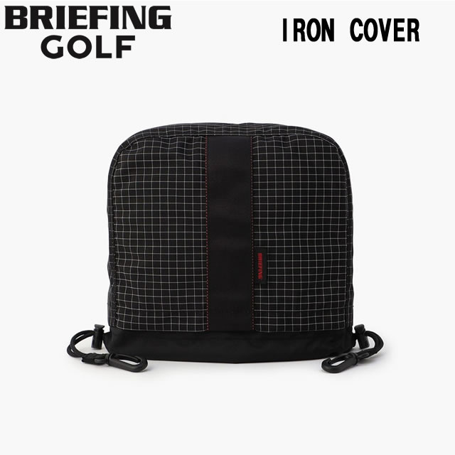 【即納】BRIEFING GOLF ブリーフィング ゴルフ アイアン カバー レンシュポルト IRON COVER RS BLACK ブラック メンズ レディース 【正規取扱店】ルフエ ruffue