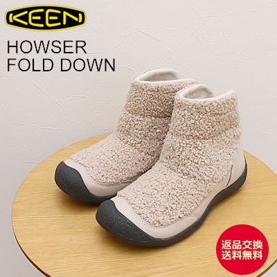 KEEN  ǥ HOWSER FOLD DOWN ϥե  SILVER LINING/BLACK С饤˥/֥å ֡  ˡ 塼 ȥɥ  ե ʸ̵