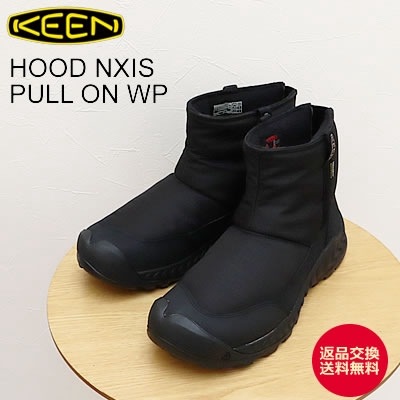 KEEN ������ HOOD NXIS PULL ON WP �եå� �ͥ����� �ץ� ���� �����������ץ롼�� BLACK/BLACK �֥�å�/�֥�å� �� ���塼�� WINTER �����󥿡��֡��� �����ȥɥ� �ɿ� �����ʸ�����̵����