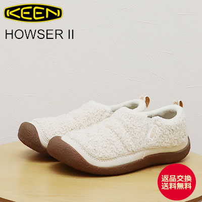 KEEN キーン レディース HOWSER II ハウザーツー BIRCH/CURRY バーチ/カリー スリップオン 靴 スニーカー シューズ アウトドア キャンプ コンフォート 【返品交換送料無料】