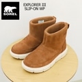 SOREL  ǥ SOREL EXPLORER III SLIP-ON WP 륨ץ顼3 åݥ󥦥ץ롼 Velvet Tan, Chalk ٥٥åȥ,硼  ֡ 塼 ɿ