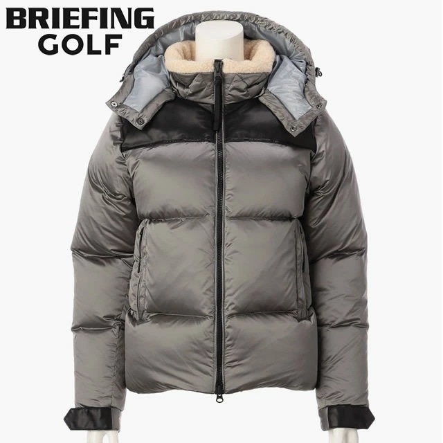 【即納】BRIEFING GOLF ブリーフィング ゴルフ HOL WOMEN'S LIMONTA DOWN PARKA ウィメンズ リモンタ ダウン パーカー GRAY グレー ダウンジャケット アウター レディース 【正規取扱店】ルフエ ruffue