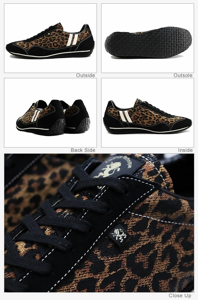 PATRICK パトリック STADIUM-LEO スタジアム・レオパード BLK ブラック