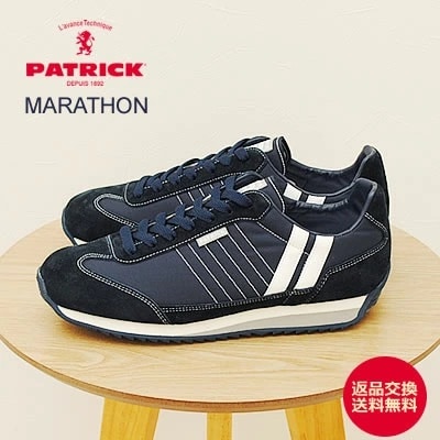 PATRICK パトリック MARATHON マラソン IDG インディゴ 靴 スニーカー シューズ 【返品交換送料無料】