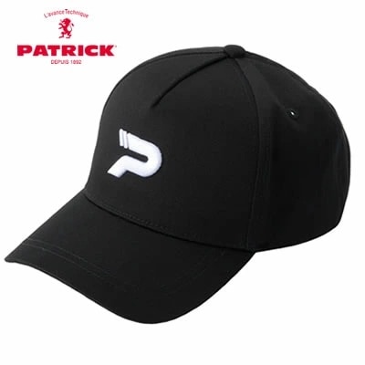 PATRICK GOLF パトリック ゴルフ P CAP P キャップ BLK ブラック 帽子 キャップ