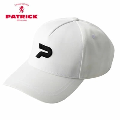 PATRICK GOLF パトリック ゴルフ P CAP P キャップ WHT ホワイト 帽子 キャップ