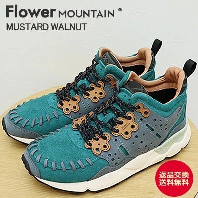 Flower MOUNTAIN ե ޥƥ MUSTARD WALNUT ޥɥʥå BLUE ֥롼  ˡ 塼 ʸ̵