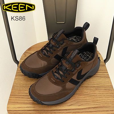 30%OFF KEEN ������ ��� KS86 �������� �����ƥ������å��� Dark Earth/Black ������������/�֥�å� �� ���ˡ����� ���塼�� �ȥ쥤�� ���˥� �����ȥɥ� 