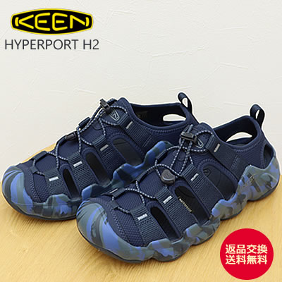 30%OFF KEEN キーン HYPERPORT H2 ハイパーポート エイチツー Naval Academy/Swirl ネイバルアカデミー/スワール アウトドア フェス 靴 サンダル シューズ スニーカー メンズ 