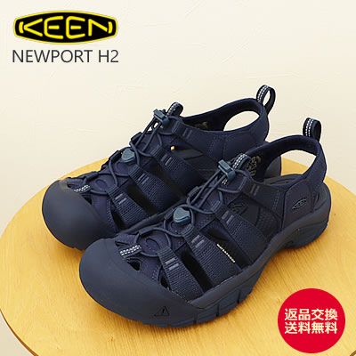 30%OFF KEEN ������ NEWPORT H2 �˥塼�ݡ��� �������ġ� MONOCHROME/NAVY ��Υ�������/�ͥ��ӡ� �����ȥɥ� �ե��� �� ������� ���塼�� ���ˡ�����