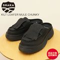 SHAKA 㥫 KILT LOAFER MULE CHUNKY  ե ߥ塼 󥭡 BLACK 00U ֥å ɥɥ ǥ   ˡ 塼 ʸ̵
