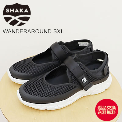 SHAKA シャカ WANDER AROUND SXL ワンダーアラウンド SXL BLACK
