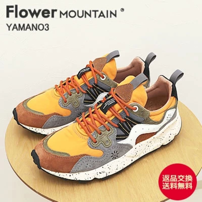 Flower MOUNTAIN フラワー マウンテン YAMANO3 ヤマノ3 ORANGE MULTI オレンジマルチ 靴 スニーカー シューズ メンズ レディース アウトドア【返品交換送料無料】