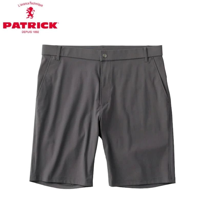 PATRICK GOLF パトリック ゴルフ メンズ メリルハイテンションハーフパンツ GRY グレー ショートパンツ 半ズボン 接触冷感 吸水速乾 UVカット【返品交換送料無料】