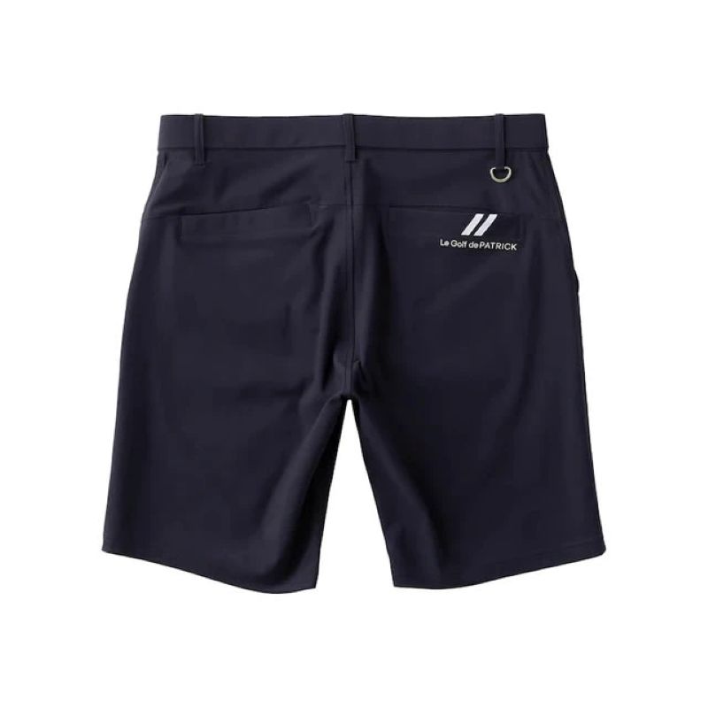 PATRICK GOLF パトリック ゴルフ メンズ メリルハイテンションハーフパンツ ネイビー  ショートパンツ 半ズボン 接触冷感 吸水速乾 UVカット 返品交換送料無料 PATRICK GOLF パトリック ゴルフ メンズ メリルハイテンションハーフ