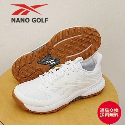 Reebok リーボック NANO GOLF ナノ ゴルフ WHITE ホワイト 靴 スニーカー スパイクレス ゴルフシューズ メンズ レディース ユニセックス 【返品交換送料無料】