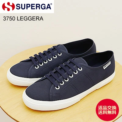SUPERGA スペルガ 3750 LEGGERA レッジェーラ NAVY-FWHITE ネイビー Fホワイト  メンズ レディース 返品交換送料無料 SUPERGA スペルガ 3750 LEGGERA レッジェーラ NAVY-FWHITE ネイビー F