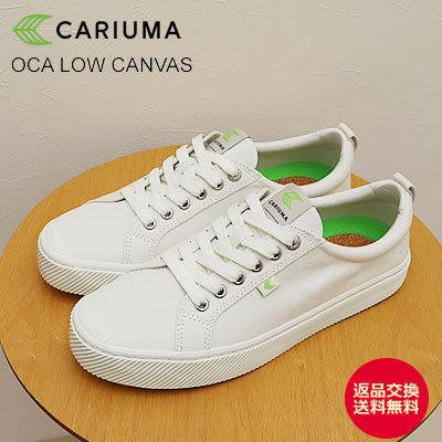 CARIUMA カリウマ OCA LOW CANVAS オカ ロー キャンバス OFF WHITE