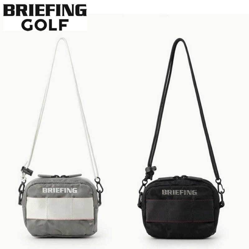 BRIEFING GOLF ブリーフィング ゴルフ 3WAY POUCH LEOPARD JQ スリーウェイ ポーチ レオパード ジャガード BLACK ブラック GRAY グレー ポーチ メンズ レディース　【正規取扱店】ルフエ ruffue
