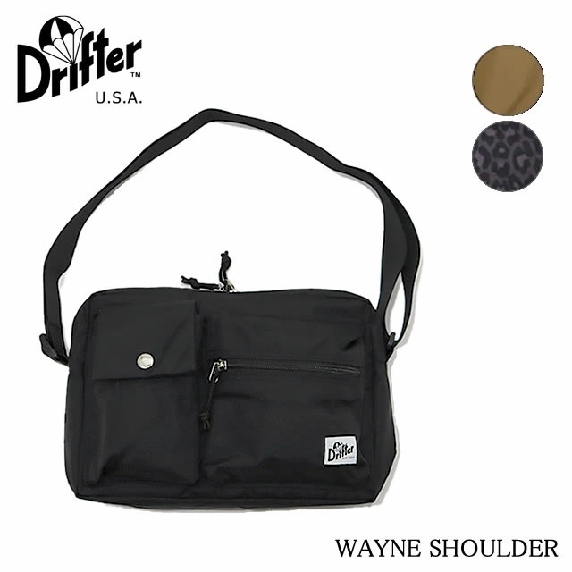 【即納】Drifter ドリフターWAYNE SHOULDER ウェインショルダー ボディバック ショルダーバッグ