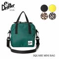¨ǼDrifter ɥե SQUARE MINI BAG ߥ˥Хå 塼֥Хå ХåϥɥХå