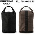 BRIEFING GOLF ֥꡼ե  ROLL TOP POUCH L RS ȥå ݡ 󥷥ݥ BLACK ֥å BROWN ֥饦  ǥ谷Źۥե ruffue